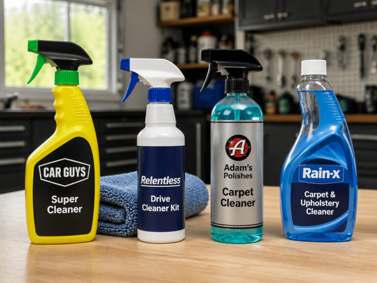 7 Best Cleaners for Cloth Car Seats 2026, Analyzed