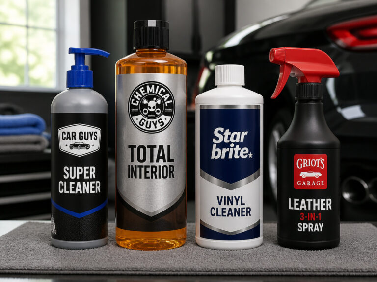 9 Best Cleaners for Vinyl Car Seats 2026