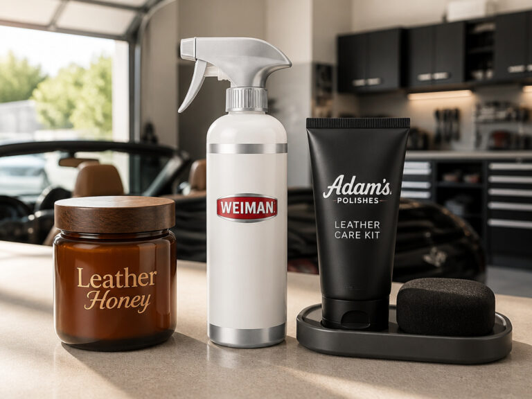 9 Best Leather Car Seat Care Products 2026