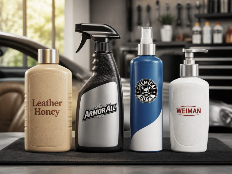 8 Best Leather Car Seat Cleaners & Conditioners of 2026