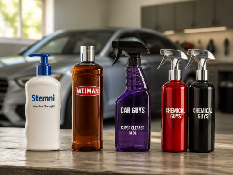 8 Best Leather Car Seat Cleaners of 2026