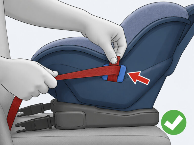 How to Install Cosco Car Seat Rear Facing with LATCH Guide